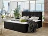 Boxspringbett Felipe, Schwarz, 160x200 cm Bild 2