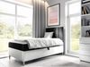 Boxspringbett Chapeni 'Junior 1' schwarz 80x200 cm Rechts Bild 2