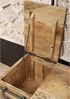 Truhe Mango 76x51x46 natur lackiert RAILWAY #134 Bild 5