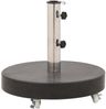 vidaXL Sonnenschirmständer Granit 30 kg Rund Schwarz 48564 Bild 2