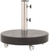 vidaXL Sonnenschirmständer Granit 30 kg Rund Schwarz 48564 Bild 4