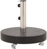 vidaXL Sonnenschirmständer Granit 30 kg Rund Schwarz 48564 Bild 5