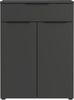 Germania GW-CRANDON Kommode 0283, Graphit, 71 x 95 x 34 cm (BxHxT) Bild 3