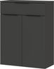 Germania GW-CRANDON Kommode 0283, Graphit, 71 x 95 x 34 cm (BxHxT) Bild 2