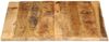 vidaXL Tischplatte 110x80x2,5 cm Baumkante Massivholz Raues Mangoholz 370365 Bild 3