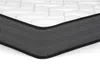 Vente-unique - AMBRACIE Matratze Stoff Weiß - B 200 cm x H 20 cm x L 200 cm Bild 4