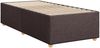 vidaXL Bettgestell ohne Matratze Dunkelbraun 90x200 cm Stoff 3284704 Bild 3