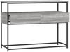Konsolentisch, Beistelltisch, Konsole Grau Sonoma 100x40x75 cm Holzwerkstoff Bild 5