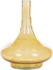 Dekovase PANEER Glas 30 cm Gelb Bild 1