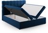 Micadoni Boxspringbett Mamaia Samt Bluvel Königsblau 180x200 Bild 4