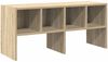 vidaXL Schuhregal Stapelbar Sonoma-Eiche 89,5x30x40 cm 858843 Bild 2