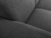 Micadoni Ecksofa Molino 5-Sitzer Boucle Baloo Dunkelgrau Bild 4