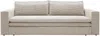 Vente-unique - TILIA Sofa SamtStoff Beige - B 95 cm x H 82 cm x L 244 cm Bild 2