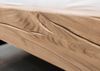 Balkenbett Wildeiche 180x200 bianco geölt JANGALI #112 Bild 5