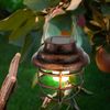 6er Set LED Solar Hängeleuchte, rostfarben, H 14 cm Bild 5