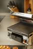 Panini Grill | Kontaktgrill Gusseisenplatte gerillt oben, glatt unten Bild 3