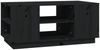 vidaXL Couchtisch Schwarz 90x49x40,5 cm Massivholz Kiefer 814403 Bild 2