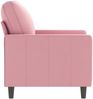 vidaXL Sessel Rosa 60 cm Samt 359182 Bild 4