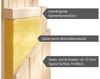 Karibu Sauna Amara + 9kW Saunaofen mit ext. Steuerung Easy Bild 5