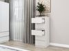 ibonto HOCHKOMMDE WEISS 45 x40x111cm (H 111 x T 40 x B 40 cm) Bild 4