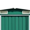 vidaXL Gerätehaus Grün 257x779x181 cm Verzinkter Stahl 47032 Bild 5