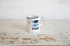 Milchkännchen Dolomit mit Fischen Keramik 200ml Maritim Bild 1