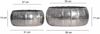 Pflanzkübel 2er Set Aluminium Rund Silber Hammerschlag Indoor Bild 4