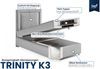 Best For Home Trinity K3 Einzelbett: Boxspringbett mit Bonnell-Federkern, Matratze und Stauraum Bild 5