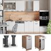 Küchenunterschrank Fame-Line Weiß Landhaus 40 cm ohne Arbeitsplatte Vicco Bild 3