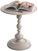 Beistelltisch >59134< in grau (Kaschmirgrau), Metall - 46x42cm (HxD) Bild 3