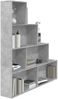 vidaXL Bücherregal/Raumteiler Betongrau 155x24x160 cm Holzwerkstoff 800661 Bild 4