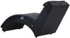 vidaXL Massage Chaiselongue mit Kissen Schwarz Kunstleder [281344] Bild 4