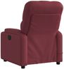 vidaXL Massagesessel Elektrisch Weinrot Stoff 3204701 Bild 5