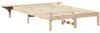 vidaXL Bettrahmen Natur 120 x 200 cm Massives Kiefernholz 873190 Bild 4