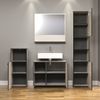 Badmöbel Set Bliss in grau 180 cm Bild 5