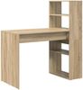 vidaXL Schreibtisch Sonoma-Eiche 113 x 54 x 120 cm Holzwerkstoff 869276 Bild 2