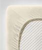 fleuresse Single Jersey Spannbettlaken Jenny C 200x200 cm Creme Bild 2