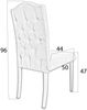 Polsterstuhl Stuhl 2er Set TEBY Massivholz Buche Bild 5