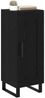 vidaXL Sideboard Schwarz Eichen-Optik 34,5 x 34 x 90 cm 881656 Bild 3