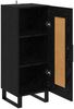 vidaXL Sideboard Schwarz Eichen-Optik 34,5 x 34 x 90 cm 881656 Bild 5