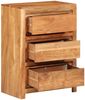vidaXL Schubladenschrank 55x33x75 cm Massivholz Akazie 4008894 Bild 2