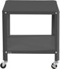 Couchtisch >Dagfinn< in Schwarz, Metall - 46x48x46cm (BxHxT) Bild 2