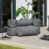HOME DELUXE 'HEAVEN' Outdoor Sitzsack, Polyester anthrazit, 76 x 152 x 100 cm Bild 2