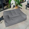 HOME DELUXE 'HEAVEN' Outdoor Sitzsack, Polyester anthrazit, 76 x 152 x 100 cm Bild 4