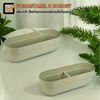 Engelland Blumenkasten mit Wasserspeicher/Drainagesystem und Abstandshalter (Vorteils-Set, 3 St), Blumentopf, 50 cm, PP-Kunststoff, Balkonkasten, länglich, formstabil Bild 3