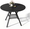 Bealife Esstisch Esstisch Runder mit Stauraum, für 4-6 Personen, R=100/120 cm Bild 2
