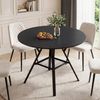 Bealife Esstisch Esstisch Runder mit Stauraum, für 4-6 Personen, R=100/120 cm Bild 1