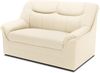 DOMO. collection Sofa Berlin FK, 2 Sitzer Couch mit Federkernpolsterung, 2er Polstermöbel 143 x 90 x 89 cm (BxTxH), beige Bild 2