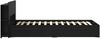 vidaXL Bettgestell mit Stauraum Schwarz 90x190 cm Holzwerkstoff 3433539 Bild 5
