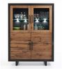 KAWOLA Highboard GONA Ohne Beleuchtung 130x50x180cm (B/T/H) Bild 2